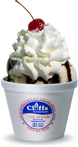Cliff's Chocolate Ice Cream Cone